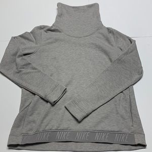 Tan/Gray Nike Cowl Neck Sweatshirt